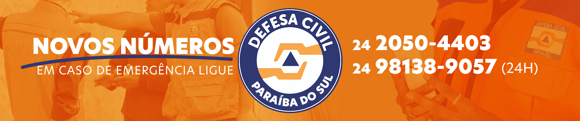 defesa civil banner